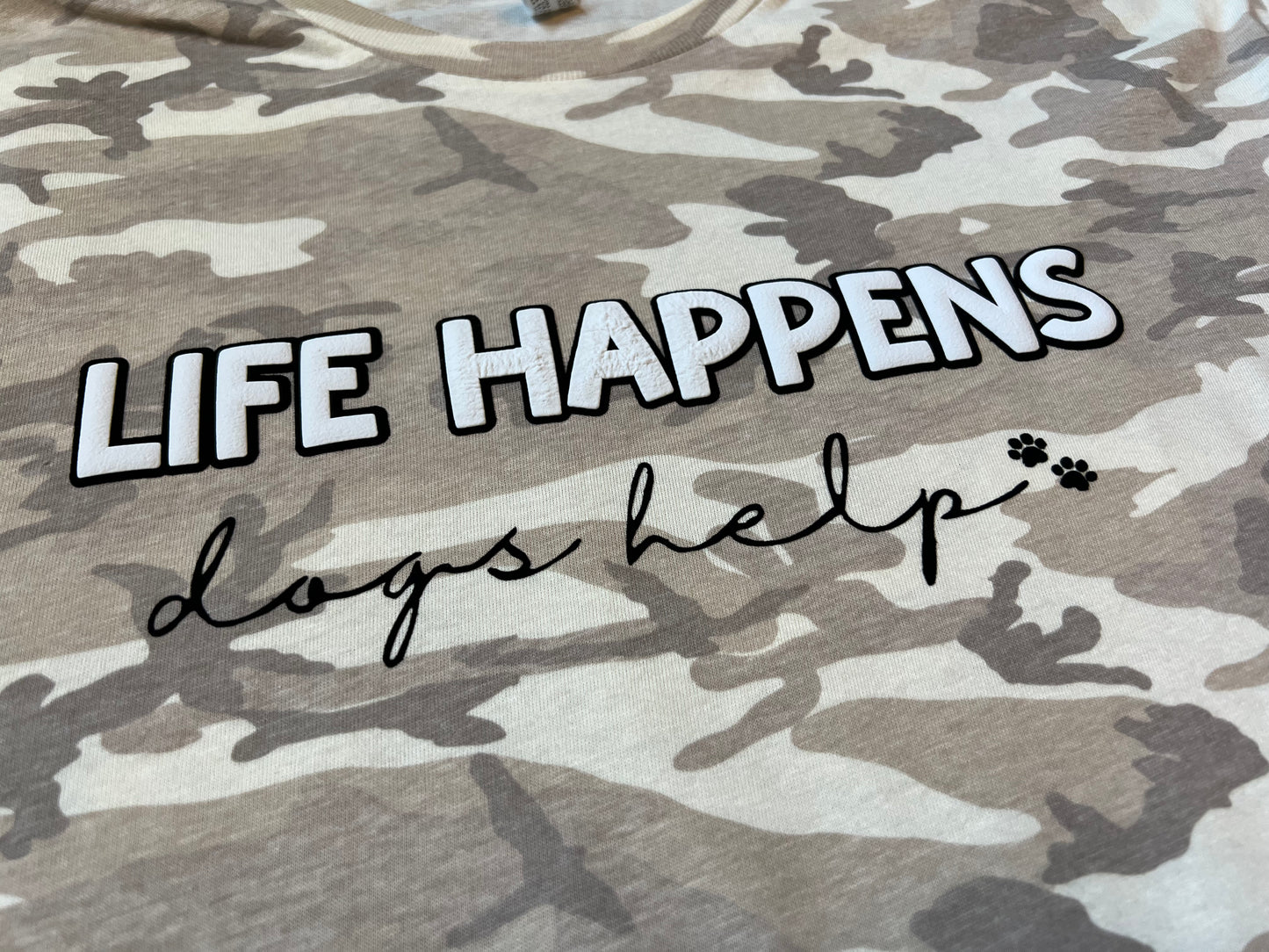 Dogs Help Adult T-shirt