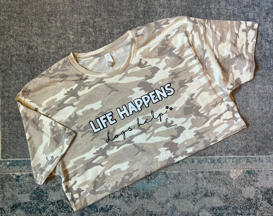 Dogs Help Adult T-shirt