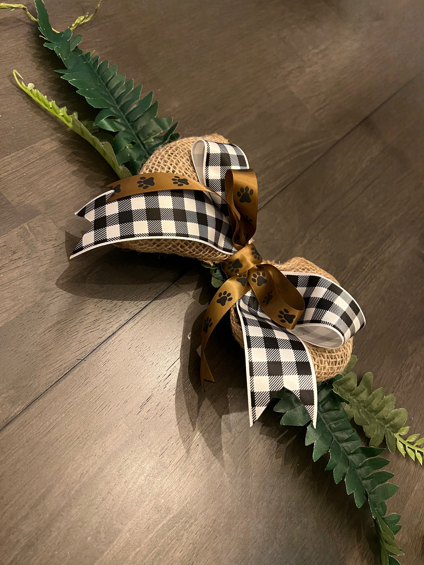 Custom Door Sign (bows not included)