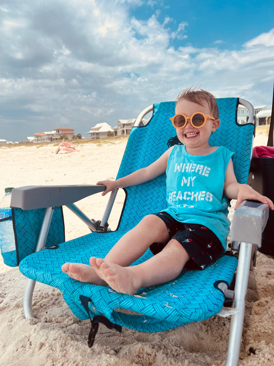 Where my beaches at? (Toddler) Tank top